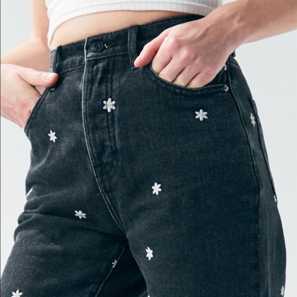 PacSun black daisy jeans - Picture 6 of 6